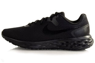 Skriešanas apavi vīriešiem Nike Revolution 6, melni цена и информация | Кроссовки для мужчин | 220.lv