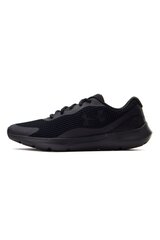 Skriešanas apavi vīriešiem Under Armour Surge 3 3024883-002, melni цена и информация | Кроссовки для мужчин | 220.lv