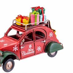 Новогоднее украшение Красный Разноцветный Металл Автомобиль 16 x 7 x 9,5 cm цена и информация | Рождественские украшения | 220.lv