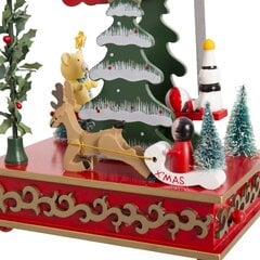 Ziemassvētku dekors Šūpuļkrēsls 12 x 17 x 26 cm cena un informācija | Ziemassvētku dekorācijas | 220.lv
