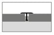 Alumīnija profils pārklājumu savienošanai EB 290 H62 Kuberit, 270 cm, smilšu pelēkā ozola krāsā cena un informācija | Profila savienošana | 220.lv