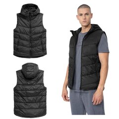 Veste vīriešiem 4F, melna cena un informācija | Vīriešu vestes | 220.lv