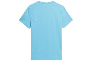 T-krekls vīriešiem 4F 4FSS23TTSHM361, tirkīzs cena un informācija | Vīriešu T-krekli | 220.lv