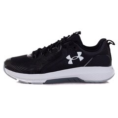 Sporta apavi vīriešiem Under Armour 3023703001, melni cena un informācija | Sporta apavi vīriešiem | 220.lv