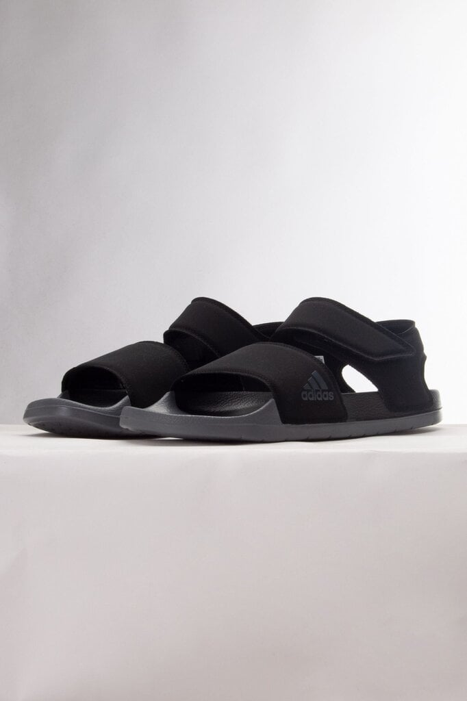 Sandales vīriešiem Adidas HP3007, melnas cena un informācija | Vīriešu iešļūcenes, čības, sandales | 220.lv