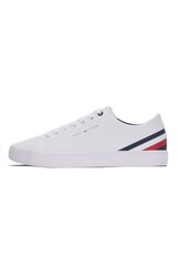 Tommy Hilfiger Vulc Core Low FM0FM04778 YBS, Белые кожаные кроссовки 43 FM0FM04778_YBS_43 цена и информация | Кроссовки для мужчин | 220.lv