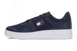 Vīriešu sporta apavi Tommy Hilfiger Retro Basket ESS EM0EM00955C87, zils цена и информация | Sporta apavi vīriešiem | 220.lv