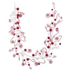 Новогодняя гирлянда Белый Красный Пластик Foam 180 cm цена и информация | Рождественское украшение CA1029 | 220.lv