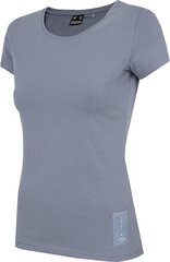 T-krekls sievietēm 4F, zils cena un informācija | T-krekli sievietēm | 220.lv