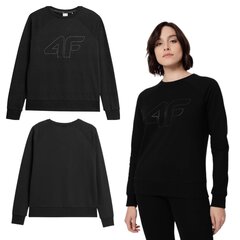 Džemperis sievietēm 4F, melns cena un informācija | Jakas sievietēm | 220.lv