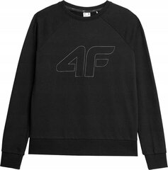 Женский свитер 4F 4FSS23TSWSF371, глубокий черный, размер M цена и информация | Женские толстовки | 220.lv