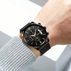 Vīriešu pulkstenis ūdensizturīgs Poedagar 007 цена и информация | Мужские часы | 220.lv