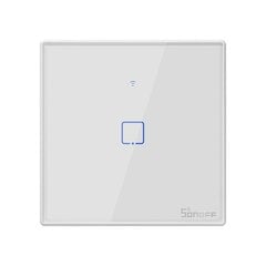 Smart slēdzis WiFi + RF 433 T2 EU TX 1 kanāls Sonoff cena un informācija | Elektrības slēdži, rozetes | 220.lv
