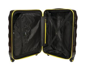 Чемодан большого размера National Geographic Aarete, черный, 76x50x30 см цена и информация | Чемоданы, дорожные сумки | 220.lv