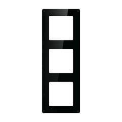 Трехрамочная розетка N-TS10-Frame-B3 (черная) Avatto цена и информация | Электрические выключатели, розетки | 220.lv