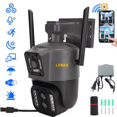 Бинокулярная охранная камера 4М для наружного наблюдения LIVMAN WQJ816S-PW-4-10X цена и информация | Камеры видеонаблюдения | 220.lv
