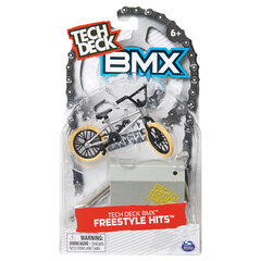 Tech Deck fingerbike BMX mini velosipēds Cult iekļauts šķēršļu komplektā цена и информация | Конструктор автомобилей игрушки для мальчиков | 220.lv