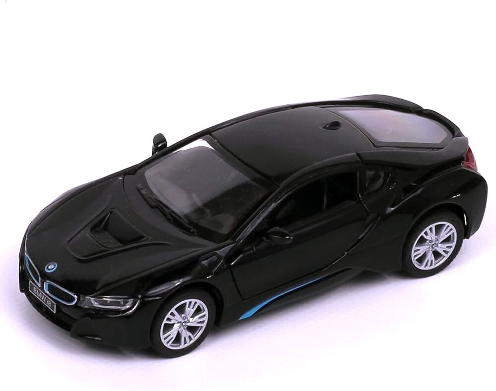 Rotaļu auto modelis Rastar BMW I8, 1:43, melns цена | 220.lv