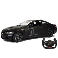 Automašina Rastar BMW M3 r/c, 1:14, melna цена и информация | Конструктор автомобилей игрушки для мальчиков | 220.lv