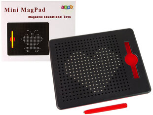 Магнитная доска Mini MagPad с шариками, черная цена и информация | Развивающие игрушки | 220.lv
