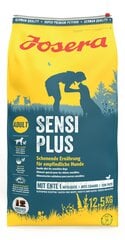 Josera SensiPlus jutīgiem suņiem, 12,5 kg cena un informācija | Sausā barība suņiem | 220.lv