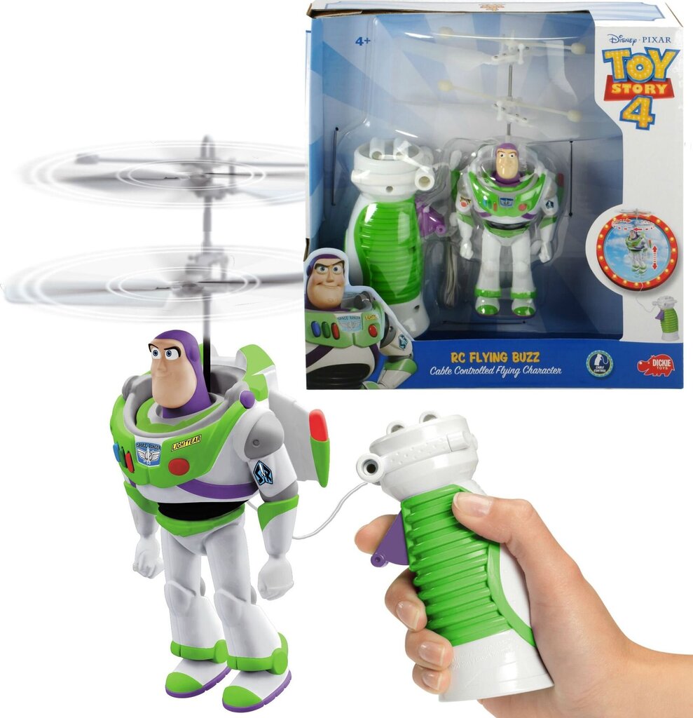 Lidojošā figūriņa Dickie Toys Toy Story Buzz Lightyear cena un informācija | Rotaļlietas zēniem | 220.lv