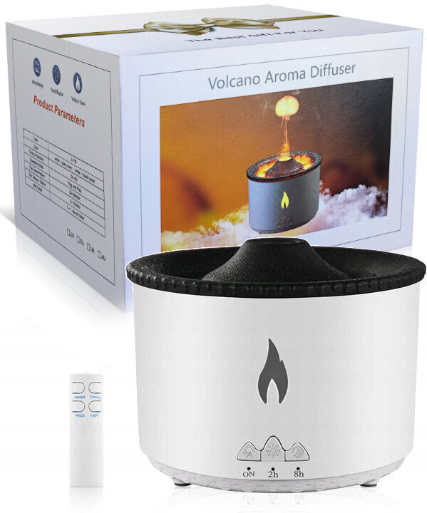 Gaisa mitrinātājs, aromterapijas difuzors ar apgaismojumu cena un informācija | Gaisa mitrinātāji | 220.lv