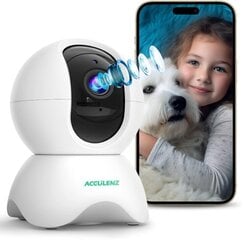 Камера видеонаблюдения Acculenz 5 Мп, внутренняя, WLAN цена и информация | Камеры видеонаблюдения | 220.lv