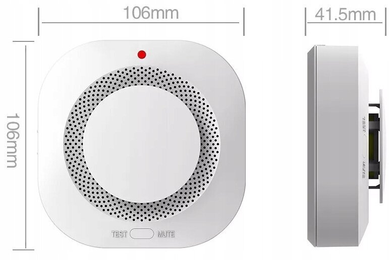 Detektors Wifi Tuya Smart S-Dy2 cena un informācija | Gāzes, dūmu detektori | 220.lv