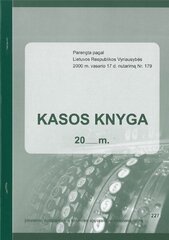 Kases grāmata, A4, 2x30 loksnes cena un informācija | Kancelejas preces | 220.lv