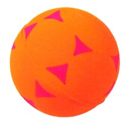 Rotaļlietas bumbiņas trīsstūri Happet 57mm oranža cena un informācija | Suņu rotaļlietas | 220.lv