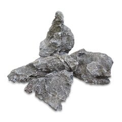 Серый горный камень Хаппет кг цена и информация | Аквариумные растения и декорации | 220.lv