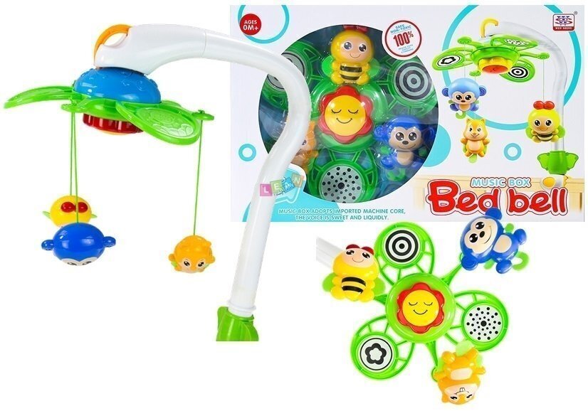 Gultas karuselis Lean Toys цена и информация | Rotaļlietas zīdaiņiem | 220.lv