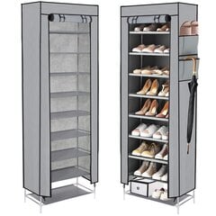 Текстильный обувной шкаф Springos HS0004 цена и информация | Полки для обуви, банкетки | 220.lv
