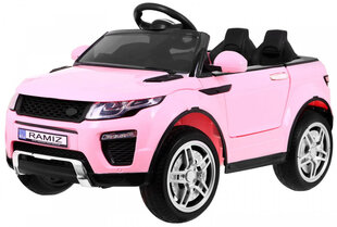 Divvietīgs bērnu elektromobilis Rapid Racer, rozā цена и информация | Электромобили для детей | 220.lv