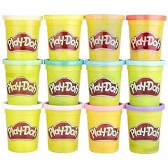 Spēle ar plastilīnu Play-Doh Color Summer, 12 krāsu cena un informācija | Attīstošās rotaļlietas | 220.lv