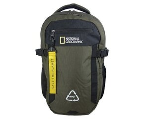Рюкзак National Geographic Natural 15780 с двумя отделениями, цвет хаки цена и информация | Рюкзаки, сумки, чехлы для компьютеров | 220.lv