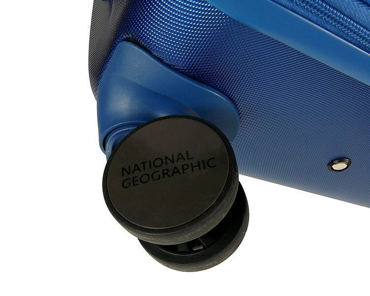 Vidējs koferis National Geographic Pulse, S, zils cena un informācija | Koferi, ceļojumu somas | 220.lv
