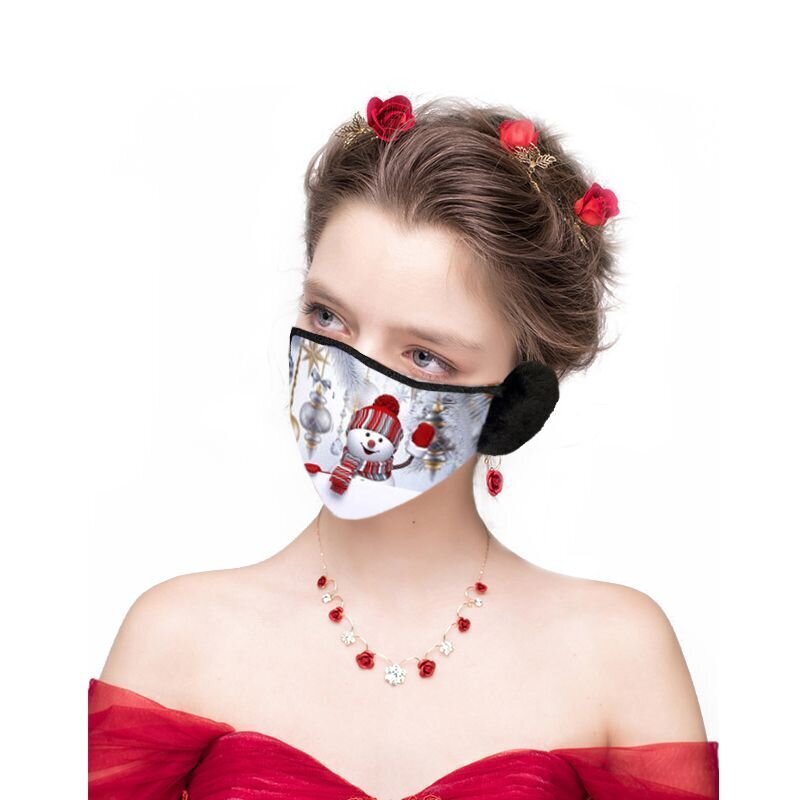 Sejas maska ​​ar austiņām, 1 gab. cena un informācija | Pirmā palīdzība | 220.lv