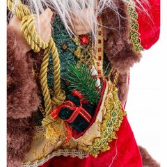 Ziemassvētku Nieciņš Sarkans Daudzkrāsains Plastmasa Polirezīns Audums 45 cm cena un informācija | Ziemassvētku dekorācijas | 220.lv