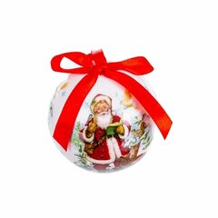 Eglītes rotājumi Daudzkrāsains Polyfoam Ziemassvētku vecītis 7,5 x 7,5 x 7,5 cm (14 gb.) cena un informācija | Eglīšu rotājumi | 220.lv
