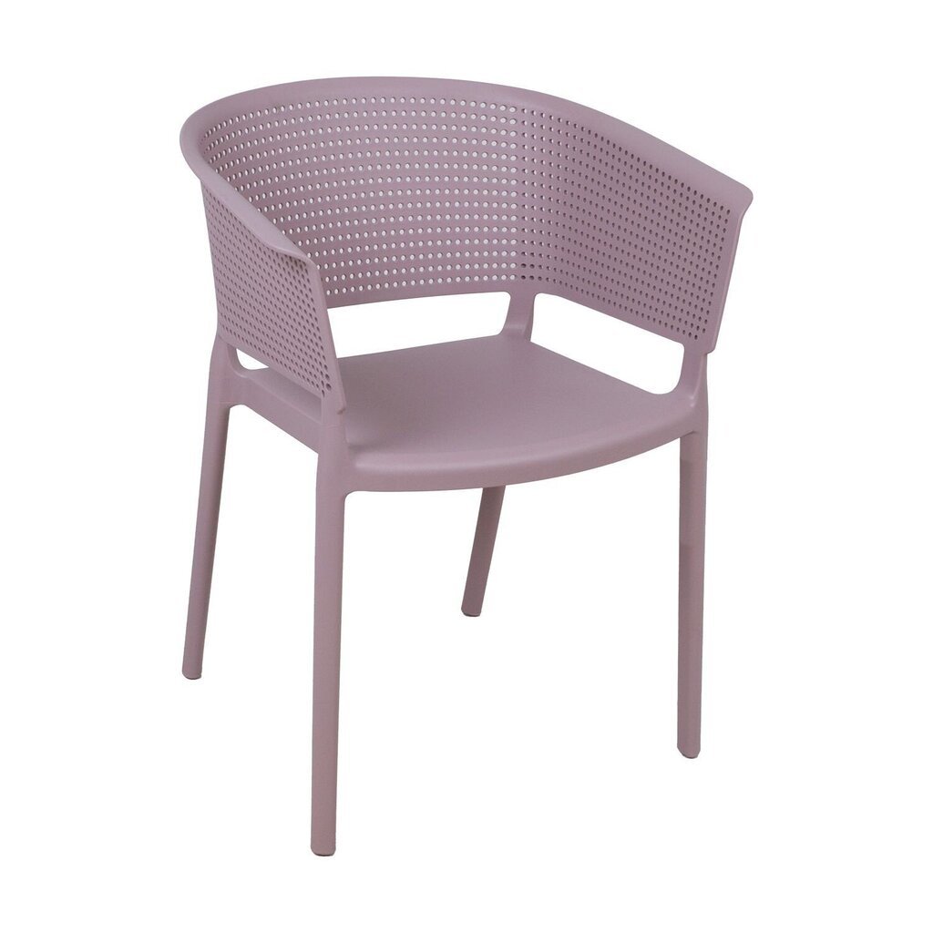 Krēsls, gaiši violeta plastmasa cena un informācija | Dārza krēsli | 220.lv