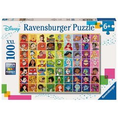 Пазл Ravensburger, 100 деталей, Disney, несколько персонажей цена и информация | Пазлы | 220.lv
