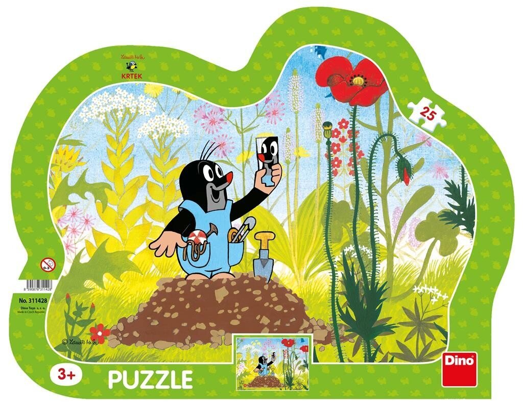 Puzle-siluets Dino Mutt, 25 d. цена и информация | Puzles, 3D puzles | 220.lv