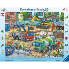 Puzle Ravensburger Būvlaukums, 24 d. cena un informācija | Puzles, 3D puzles | 220.lv