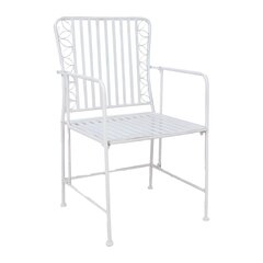 Krēsls, antīks balts metāls cena un informācija | Dārza krēsli | 220.lv