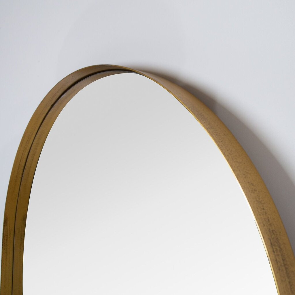 Spogulis Home4you Simone 80x170 cm, zeltans cena un informācija | Spoguļi | 220.lv