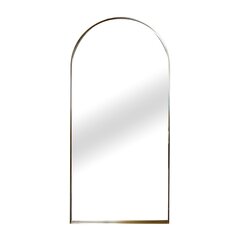 Зеркало Simone, 80x170 см, золотое цена и информация | Зеркальца | 220.lv