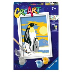 Ravensburger pingvīni cena un informācija | Gleznas pēc numuriem | 220.lv