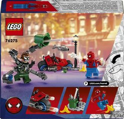 76275 LEGO® Marvel Pakaļdzīšanās ar motocikliem: Zirnekļcilvēks pret Doktoru Astoņkāji цена и информация | Конструкторы и кубики | 220.lv